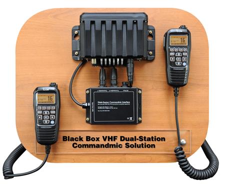 Black Box VHF Dual Station Commandmic Solution